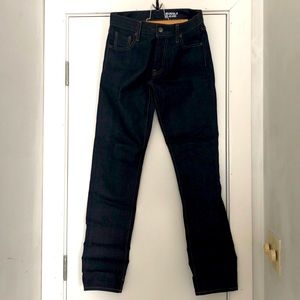 Uniqlo SELVEDGE DENIM jeans (29” x 32”), Dark Blue